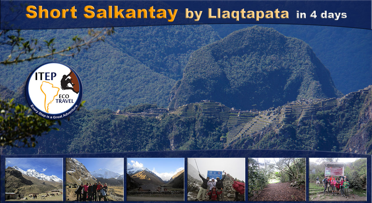 Short Salkantay Trek To Machu Picchu Days By Llactapata